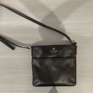 Kate Spade Black Leather Crossbody